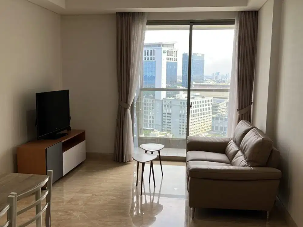 Disewakan Apartemen Furnished 2BR Gold Coast PIK