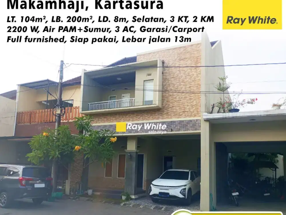 Rumah 2 lantai Siap Huni 3 kamar Dijual Di Kartasura Sukoharjo barat Solo