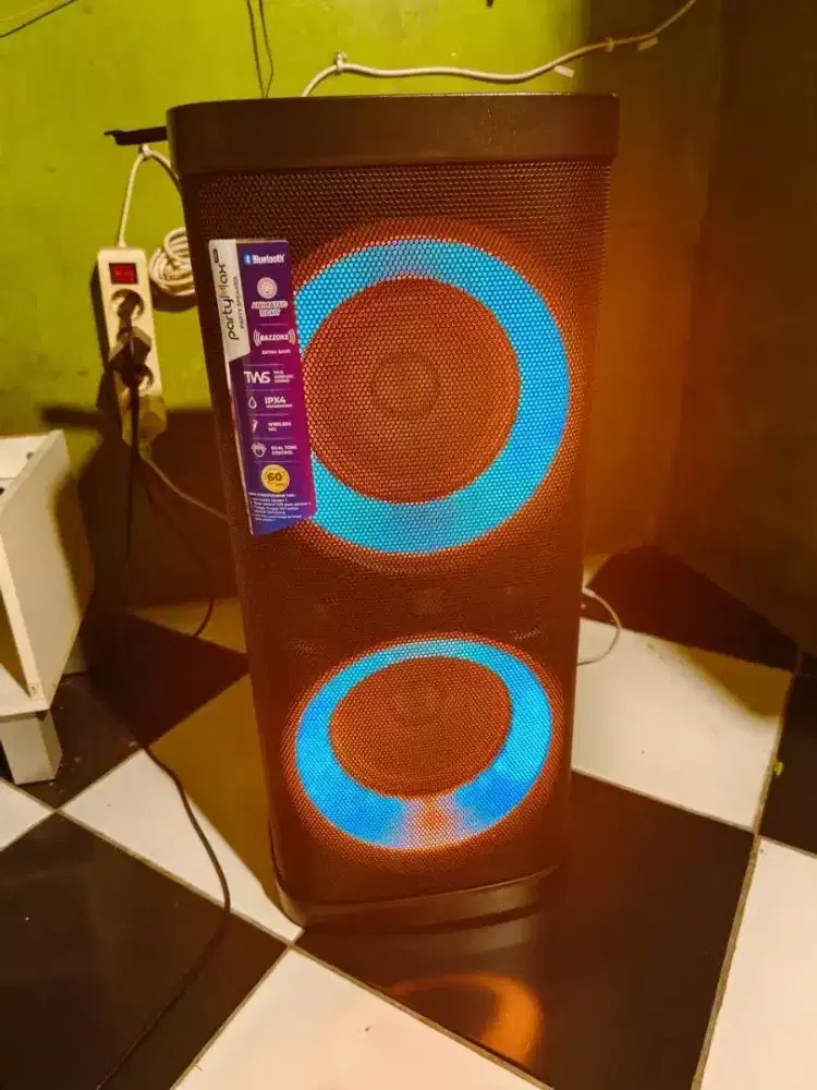 Speaker Bluetooth Portable Polytron Bazzoke PartyMax PPS PRO 7M22