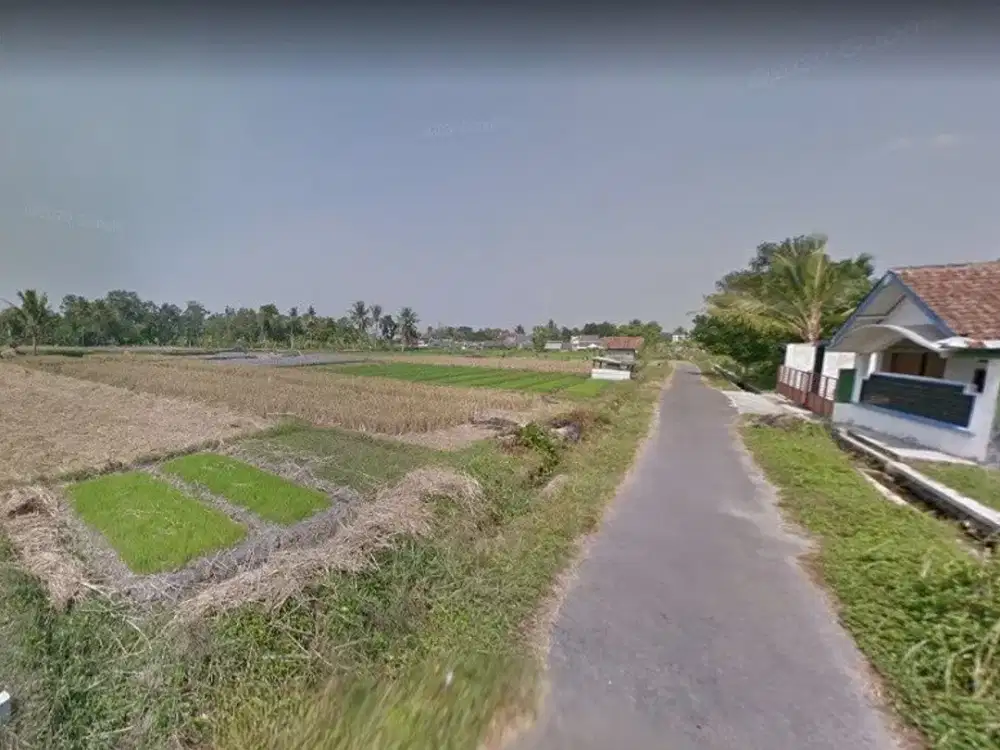 Dijual Tanah View Sawah di Jl Kaliurang Km 10, Ngaglik Sleman