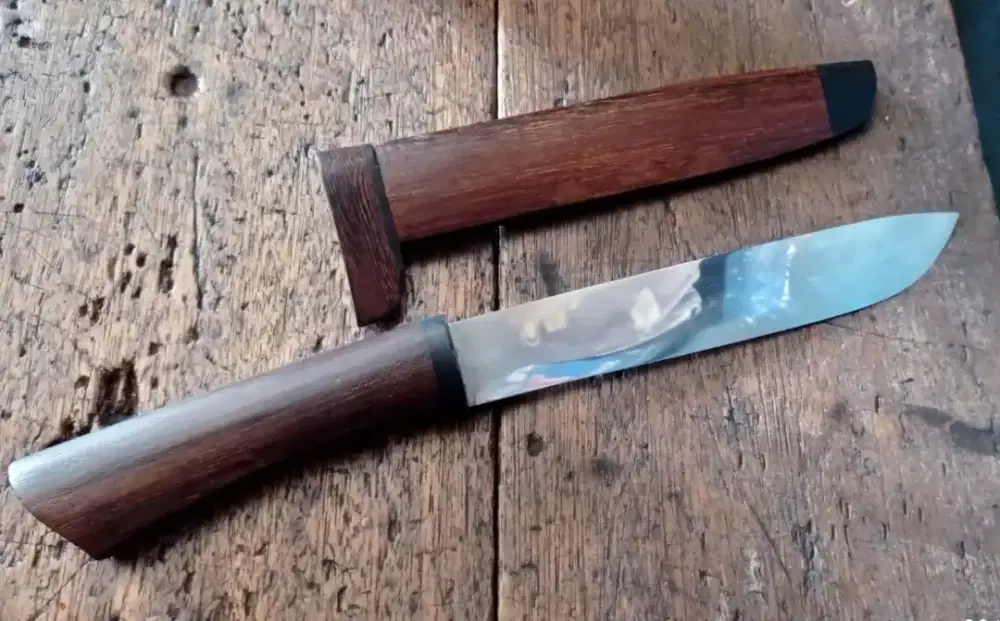 Alat potong  hewan baja unimog PB 20 CM TB : 3mm full kayu ki areng