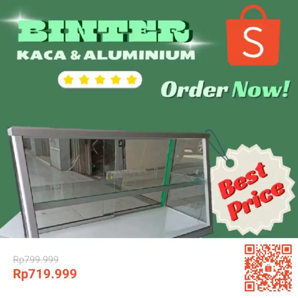 Dijual etalase masakan