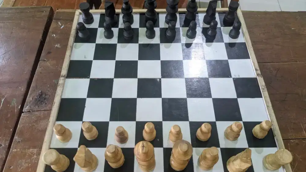 Set Catur Kayu Lengkap - HSC2025