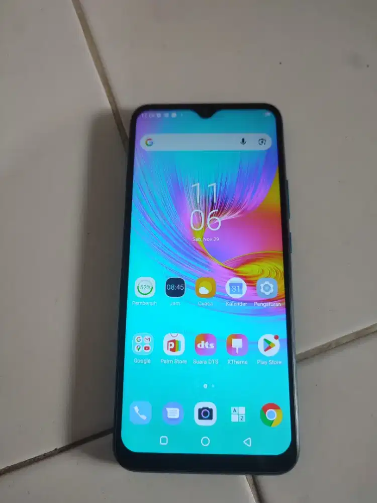 Dijual hp infinix hot 9 play, ram 3/64, batangan