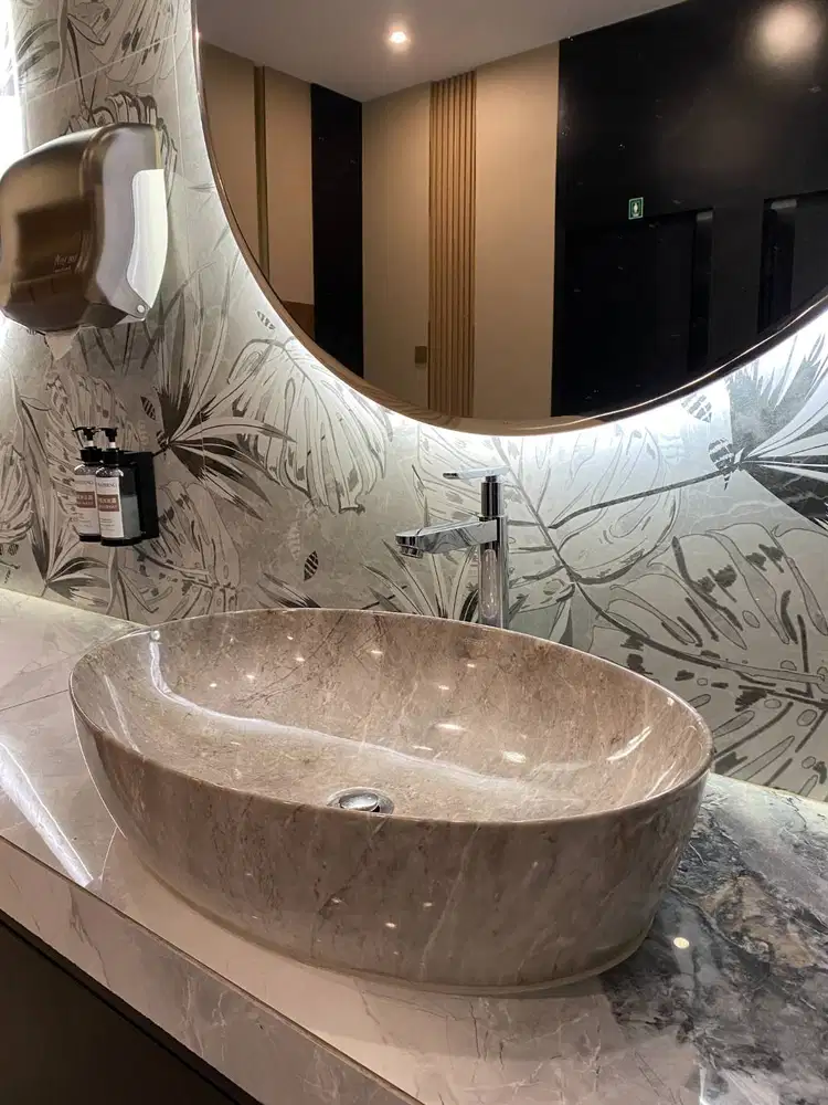 Kontraktor Pembuatan Meja Marmer & Wastafel