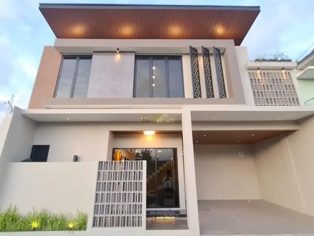 RUMAH 2 LANTAI, FREE FURNISHED, DEKAT KE KOTA JOGJA