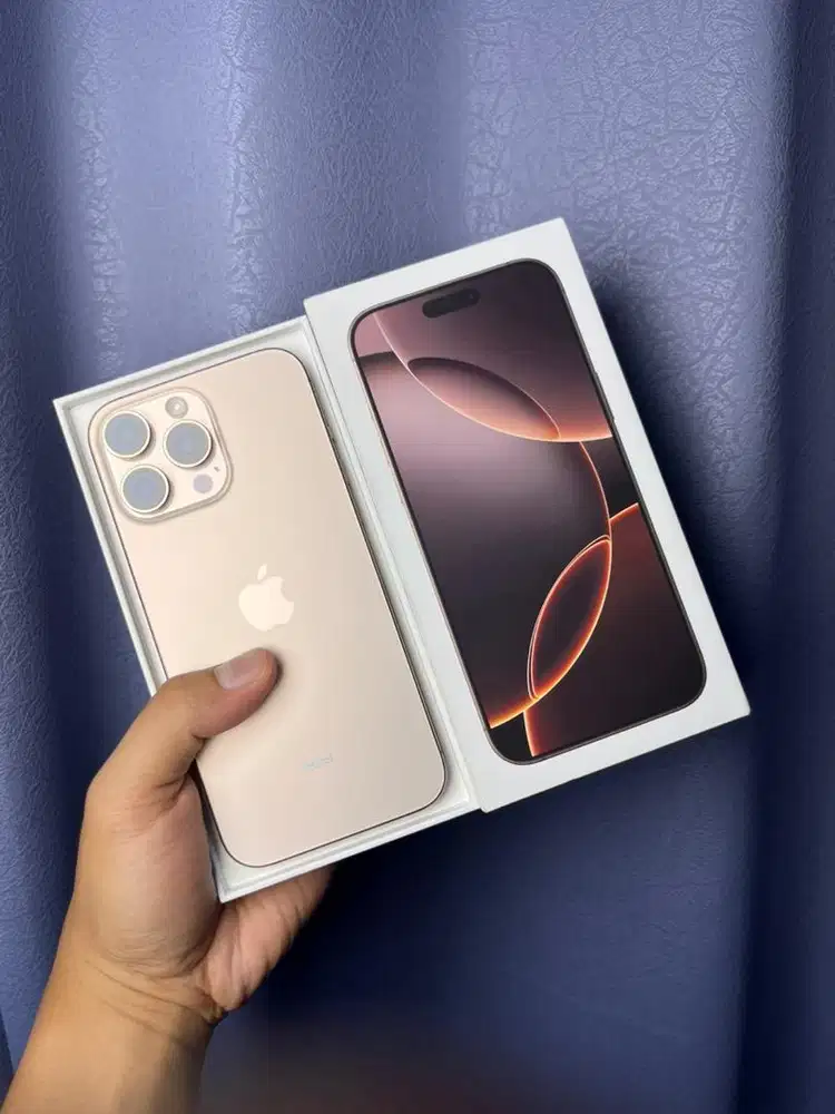 iPhone 16 Pro Max 256gb iBox Bh 100% bisa tt