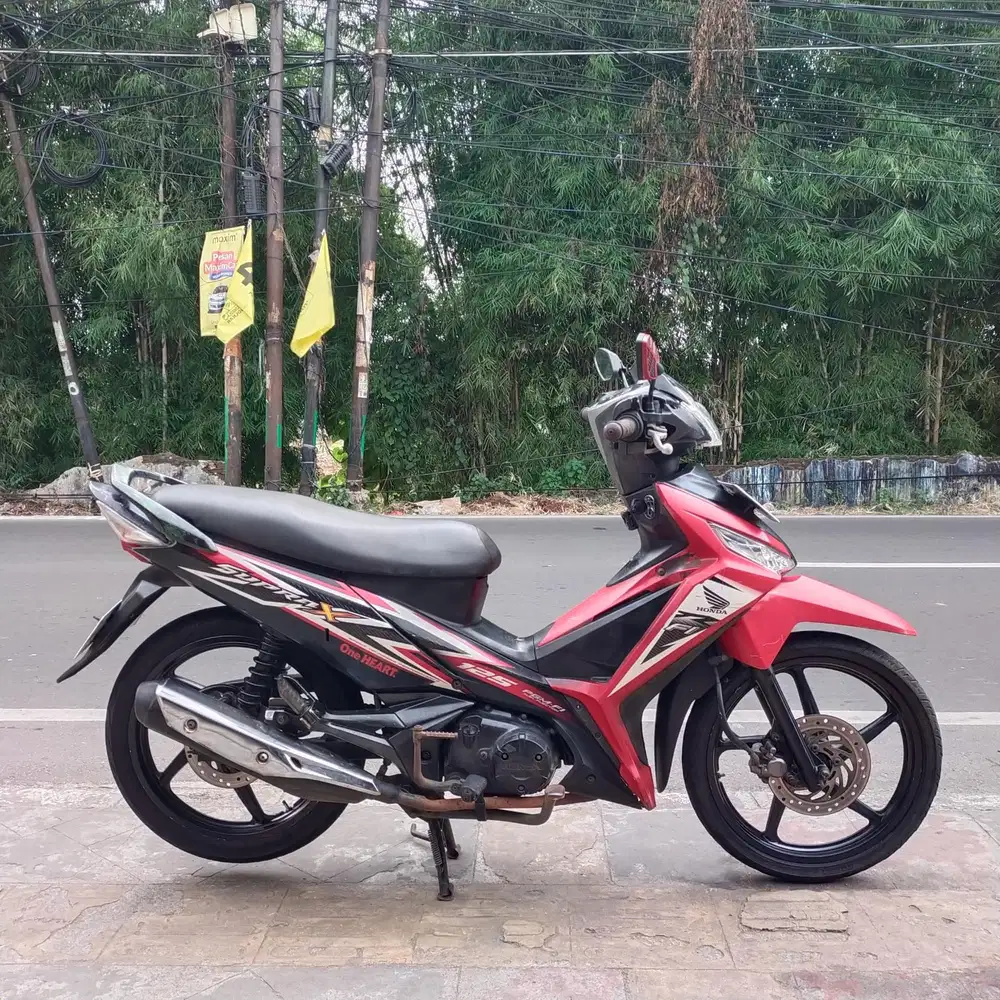 Honda Supra X Double dist 2015 Mesin Aluss
