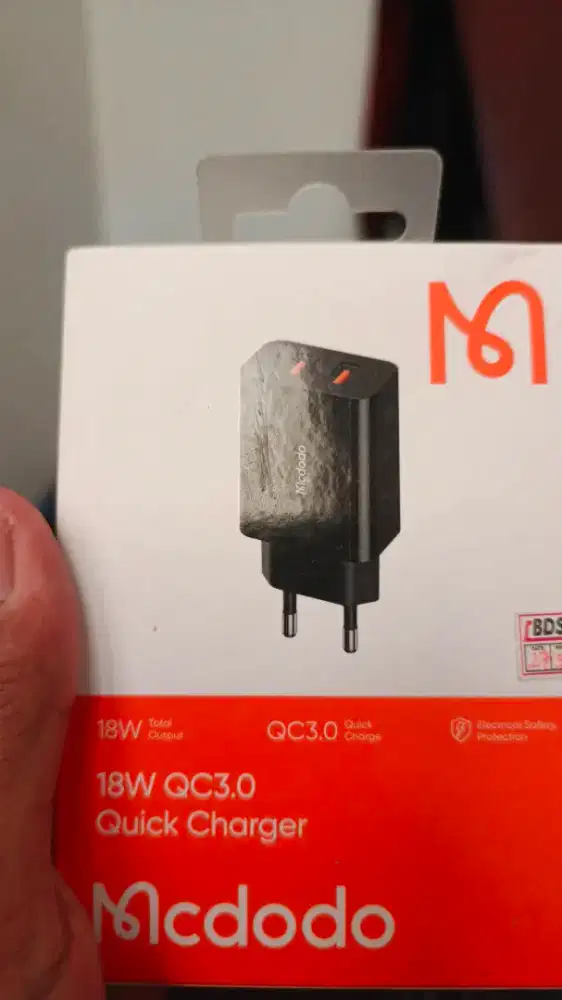 Adapter 18watt Quick Charger Mcdodo