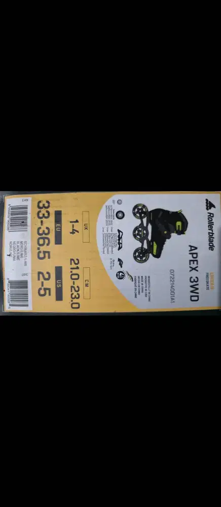 Rollerblade Apex 3WD