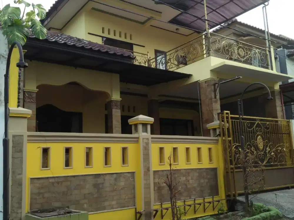 rumah cantik lingkungan aman dan nyaman di perumahan taman laguna cibubur, jatikarya bekasi