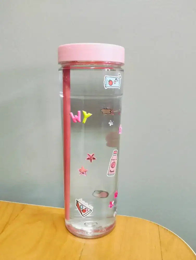 Botol Minum Pink Aesthetic Cocok untuk Aktivitas Harian