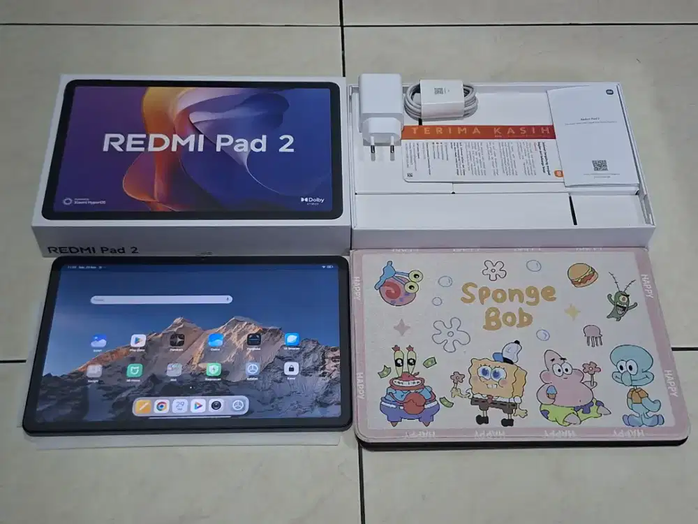 REDMI PAD 2 4/128 LIKE NEW HARGA NETT