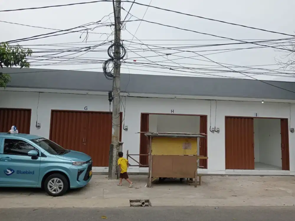 9 Kios Komersial Plus Tanah Binong Tangerang