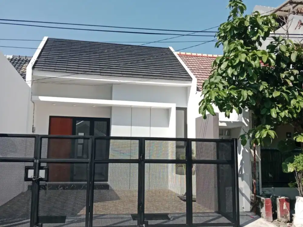 Hanya 1 Unit Saja DIJUAL BARU GRESS  Rumah Wiguna Rungkut Surabaya Timur