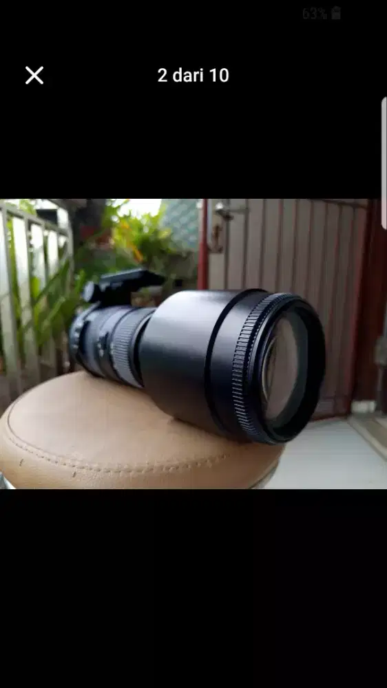 Lensa sigma canon 150-500 mm