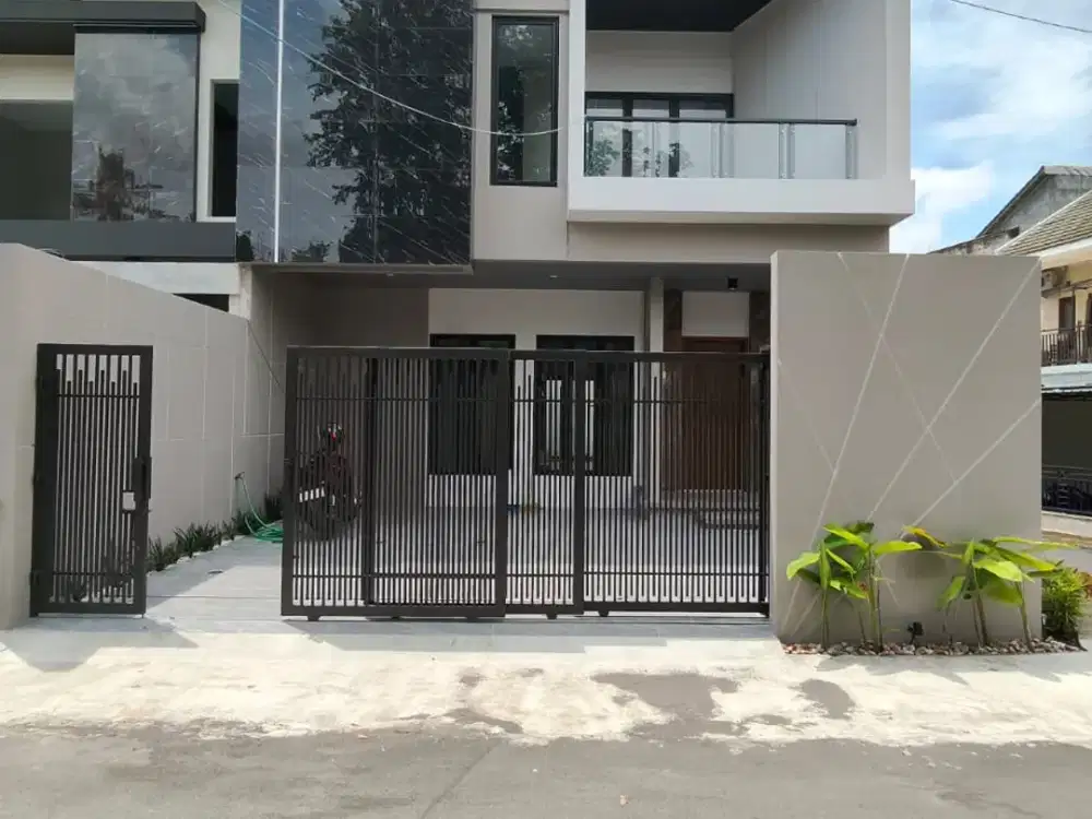 JUAL RUMAH BARU KONTEMPORER MODERN DEKAT KAMPUS UII JAKAL