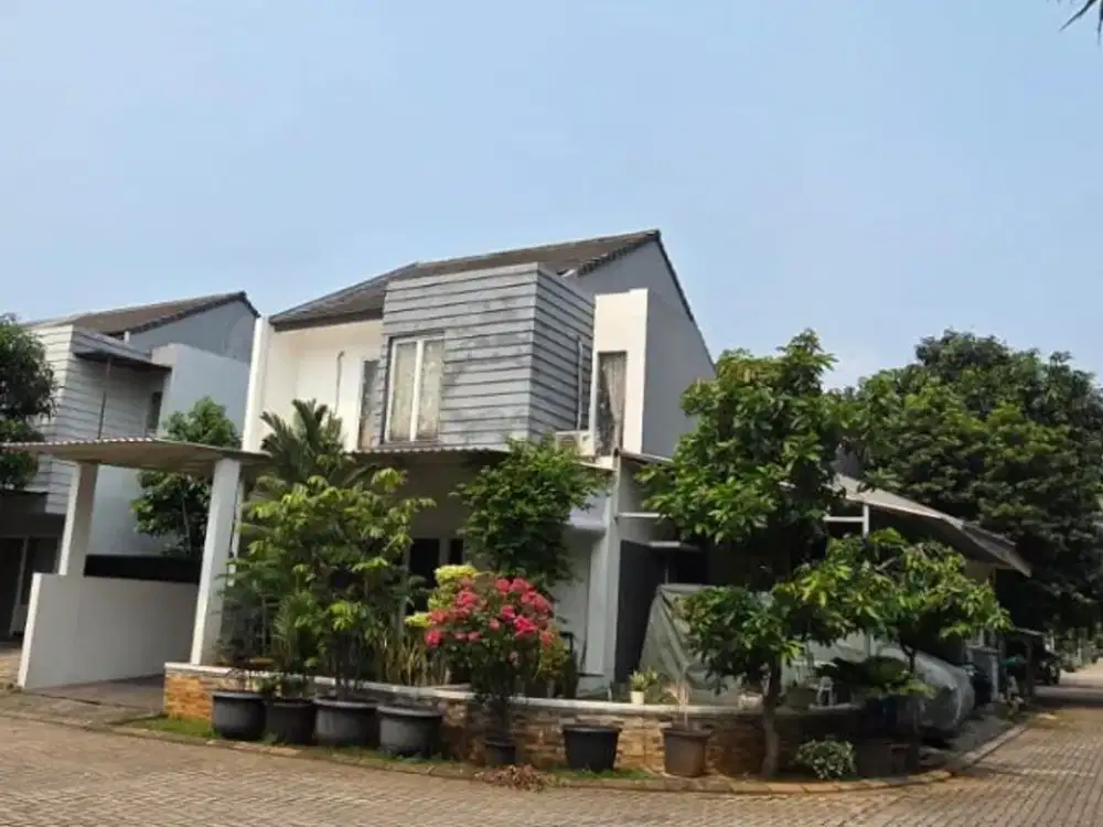Dijual Rumah Full Furnished Posisi Hoek di Natura Residence Jalan Merdeka Tangerang