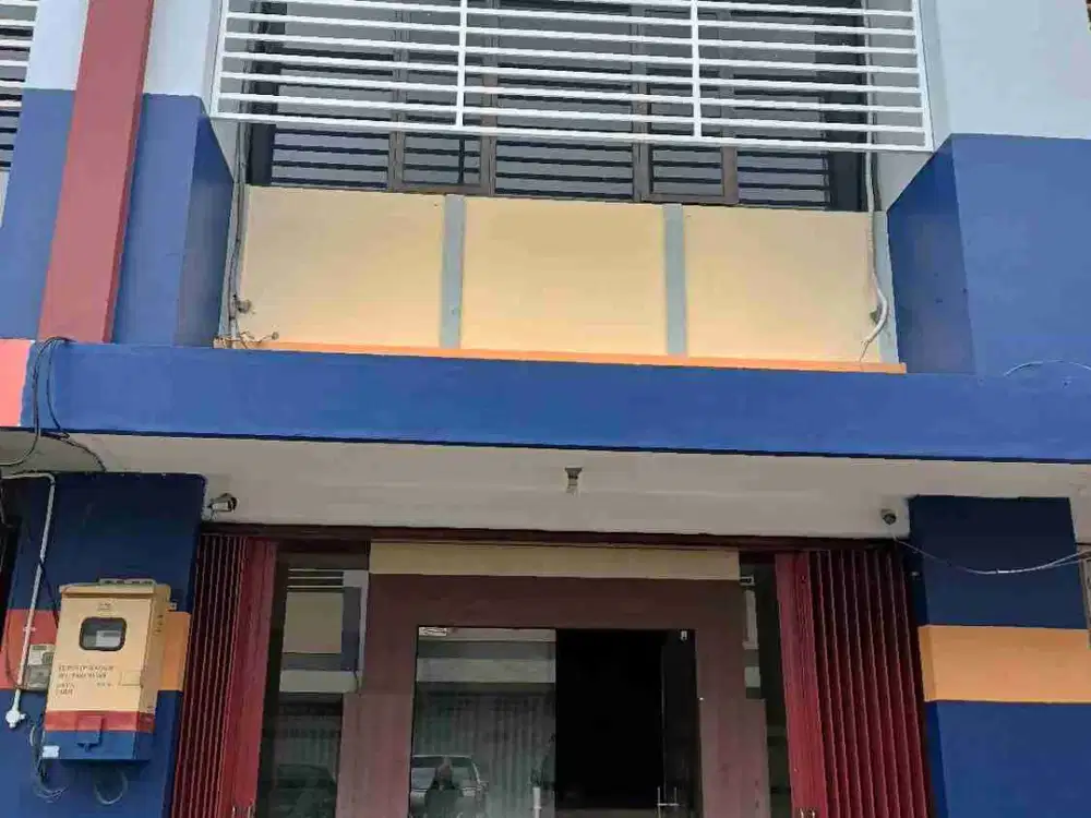 Jual Murah Ruko 2LT Siap Pakai, Kawasan Bisnis, Halaman Parkir Luas, Nol Jalan Raya Pandaan