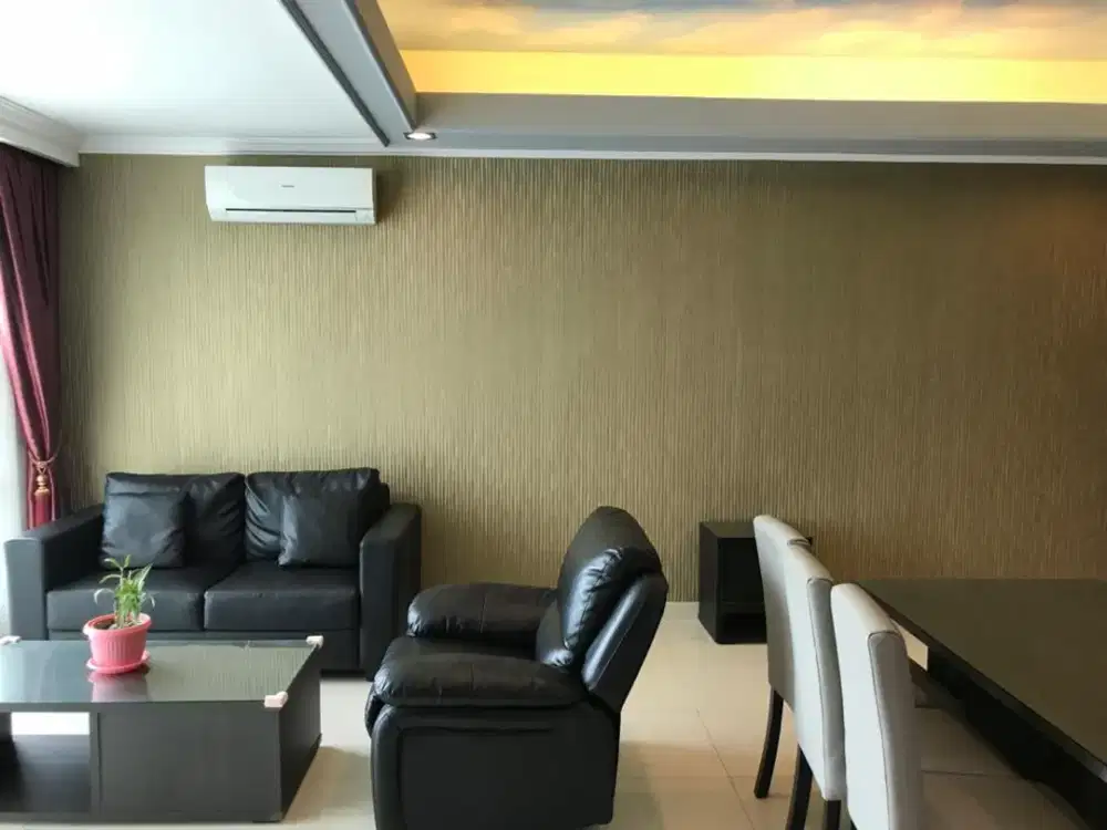 Apartemen Kuningan City Denpasar Residence Tower Ubud Lantai 36 uk. 136m Full Furnished