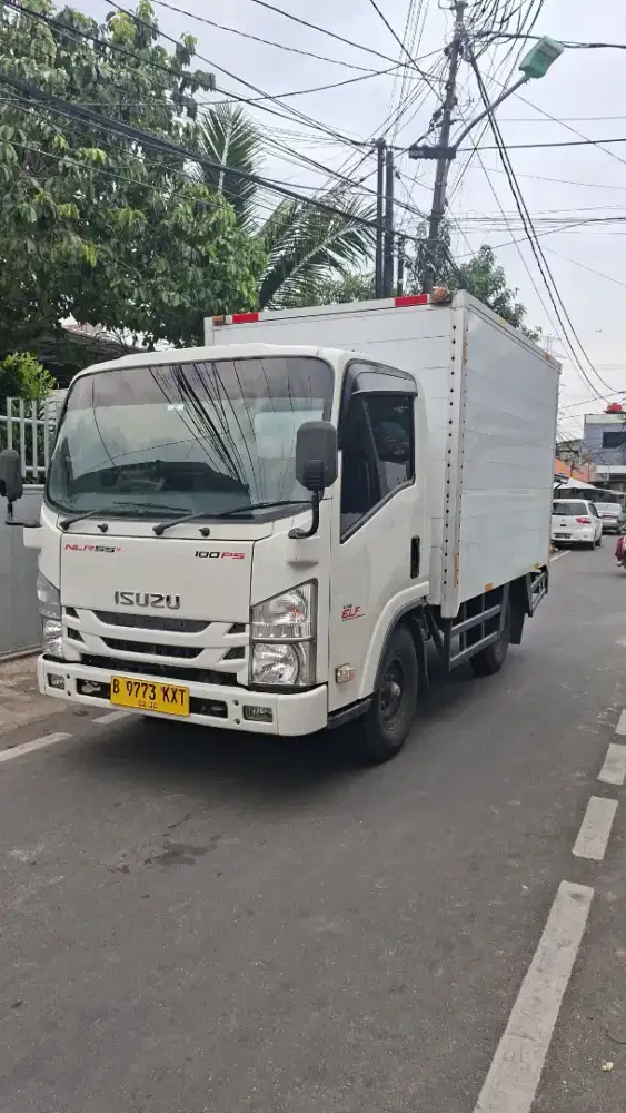 IsuzuELF NLR TX 100PS engkel box orsinil 2019