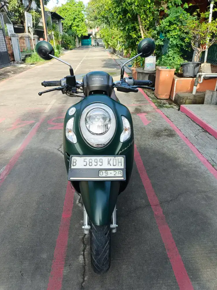 DIJUAL NEW HONDA SCOOPY PRESTIGE GREEN SMARTKEY 2023 (GRESS)
