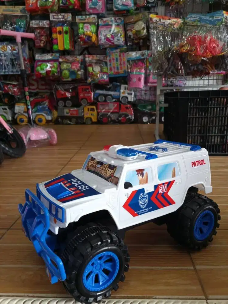 mainan anak mobil polisii