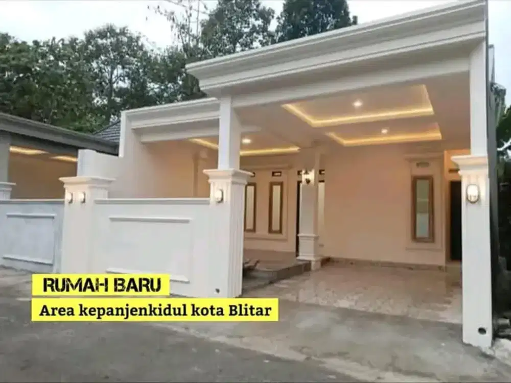 Di Jual Rumah konsep Clasic Modern kota Blitar