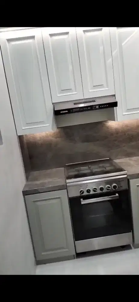 Pembuatan Kitchen Set bahan Marmer Berkualitas