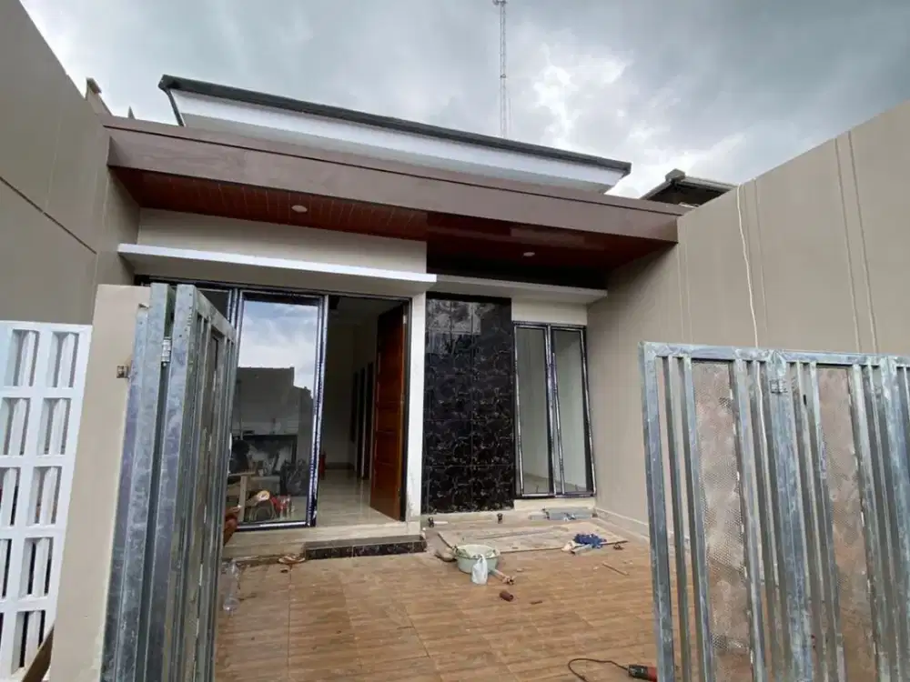 Rumah Proses Bangun Desain Limasan Modern di Kawasan Strategis Cupuwatu Purwomartani