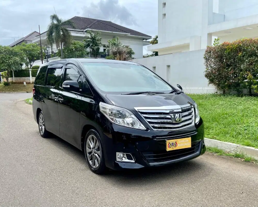 DP HANYA 15JT SAJA! ALPHARD 2.4 V CBU BUILT UP SUNROOF TAHUN 2013