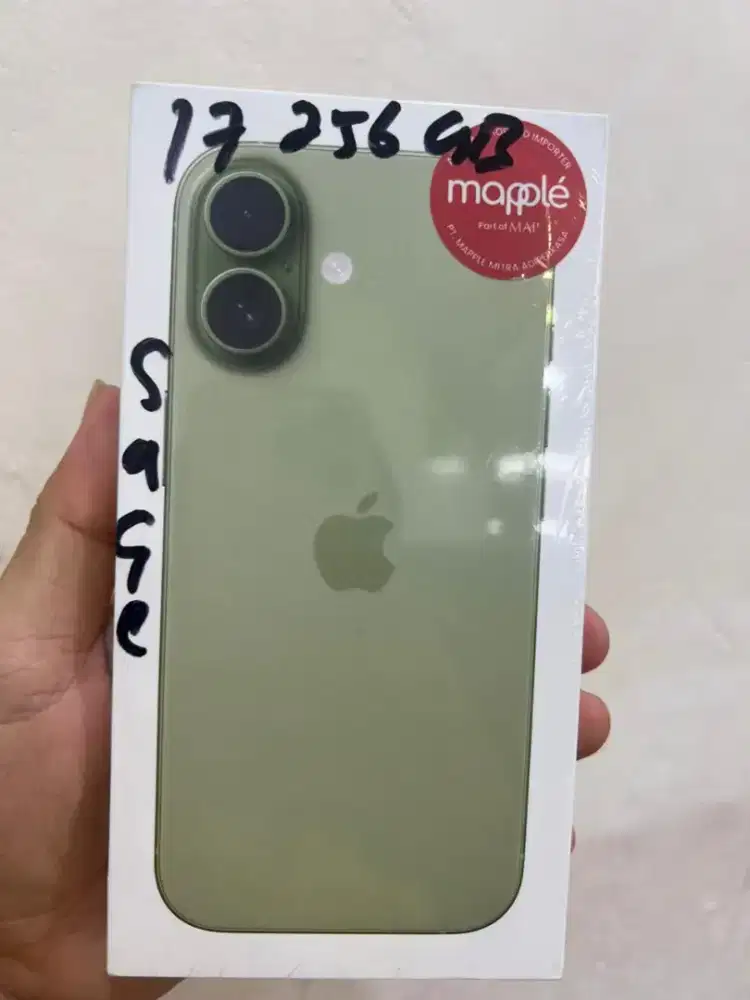 17 Basic 256gb new warna sage