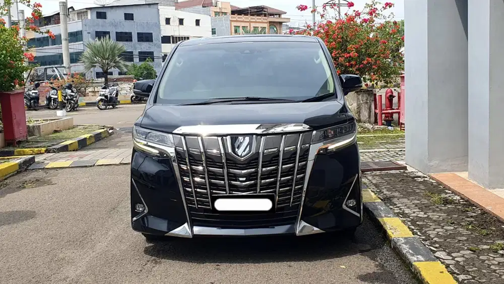 Km38rb toyota alphard g atpm tss 2022 hitam sunroof pilotseat