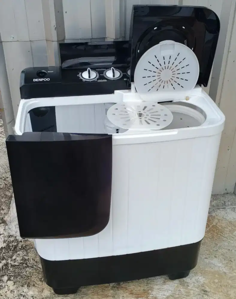 Mesin cuci 2 tabung DENPOO 8,5 kg