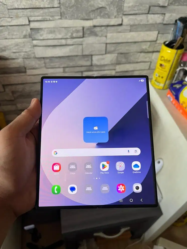 Samsung Galaxy Z Fold 6 Ex Resmi sein 12/512 gb Fullset No minus