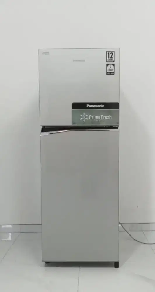 Kulkas Merk Panasonic Inverter 2 pintu no minus murah bandung
