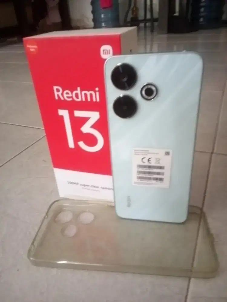 Hp Bekas Ibu Redmi 13 8+4/128 Fullset