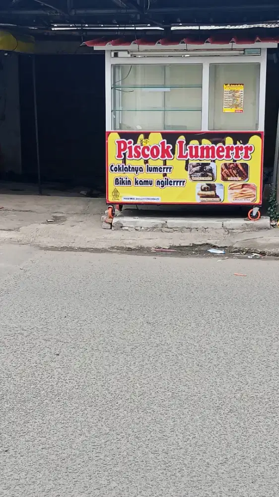 Dijual grobak jualan.