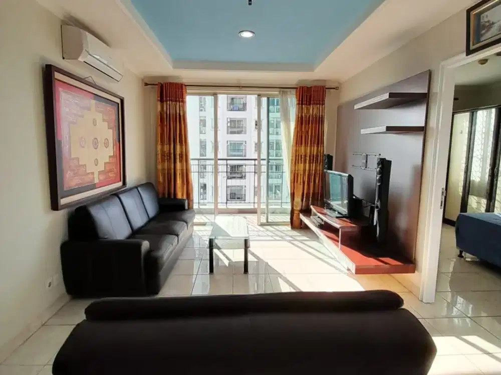 Apartemen Frenchwalk MOI Kelapa Gading Tower Evian Garden Lt. 27 uk. 115m Full Furnished