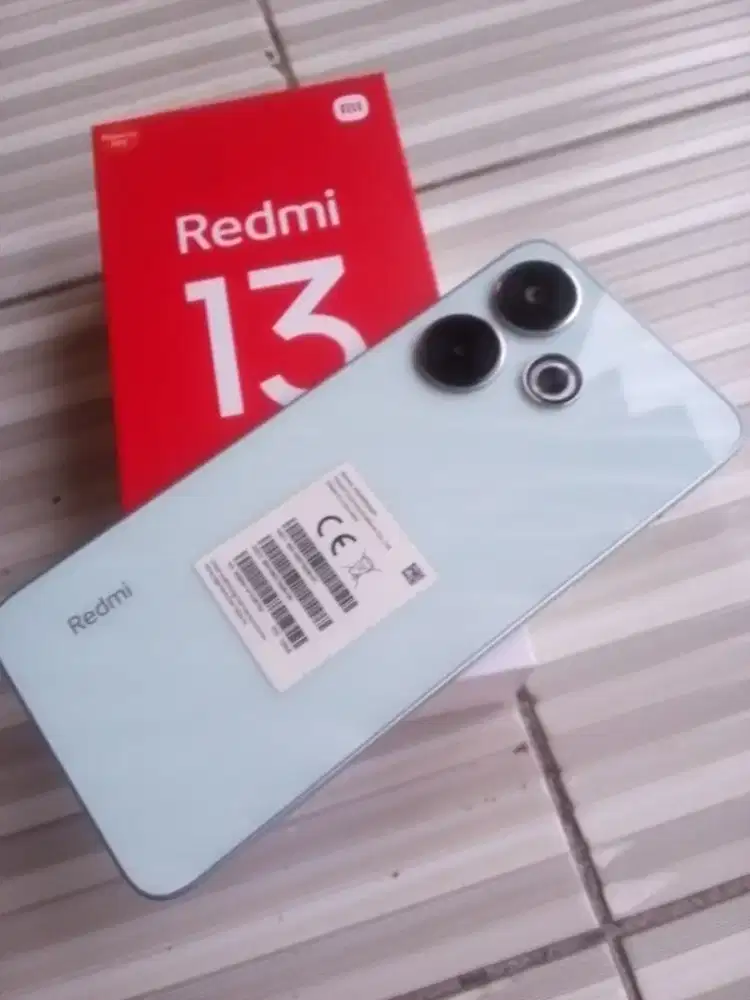 Hp Bekas Ibu Redmi 13 8+4/128 Fullset