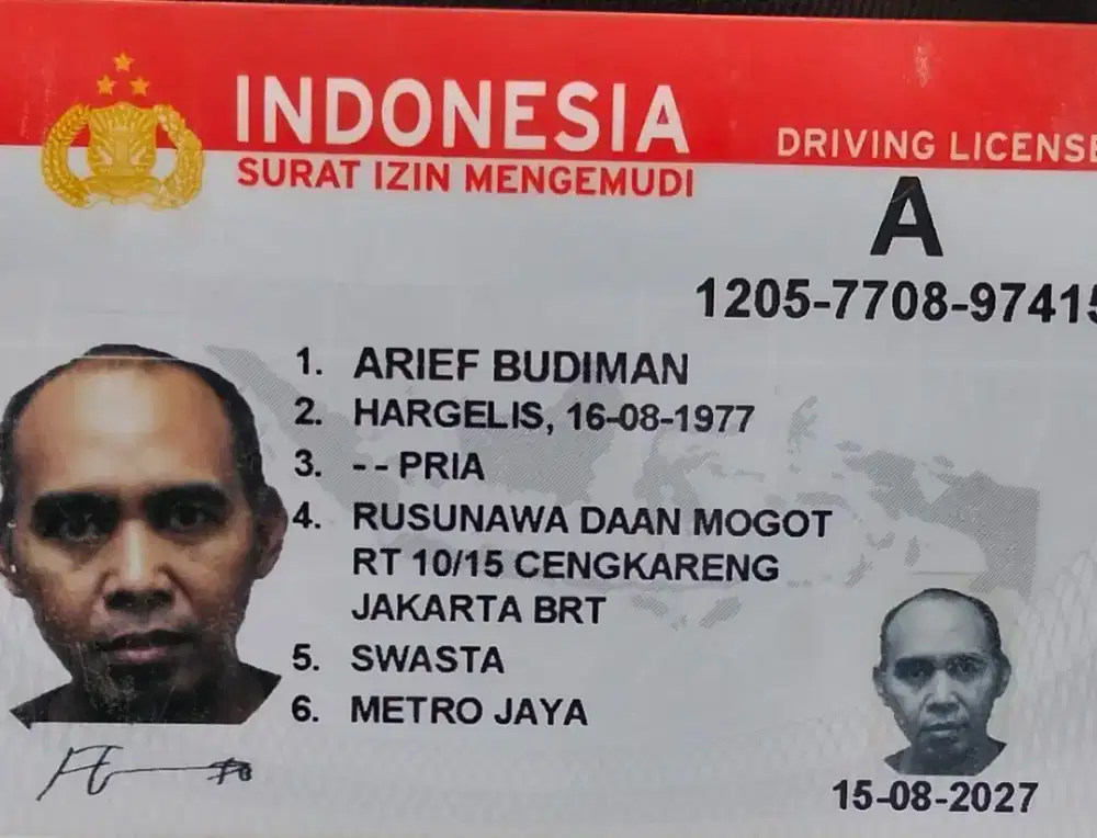 Cari loker supir pribadi