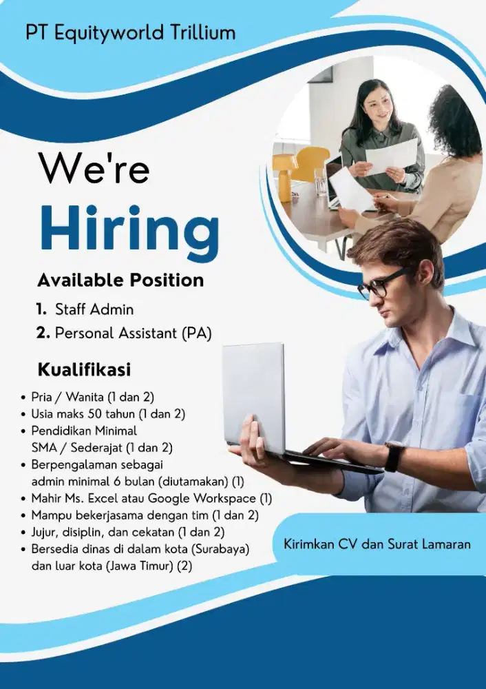 Staff Admin dan Personal Assistant