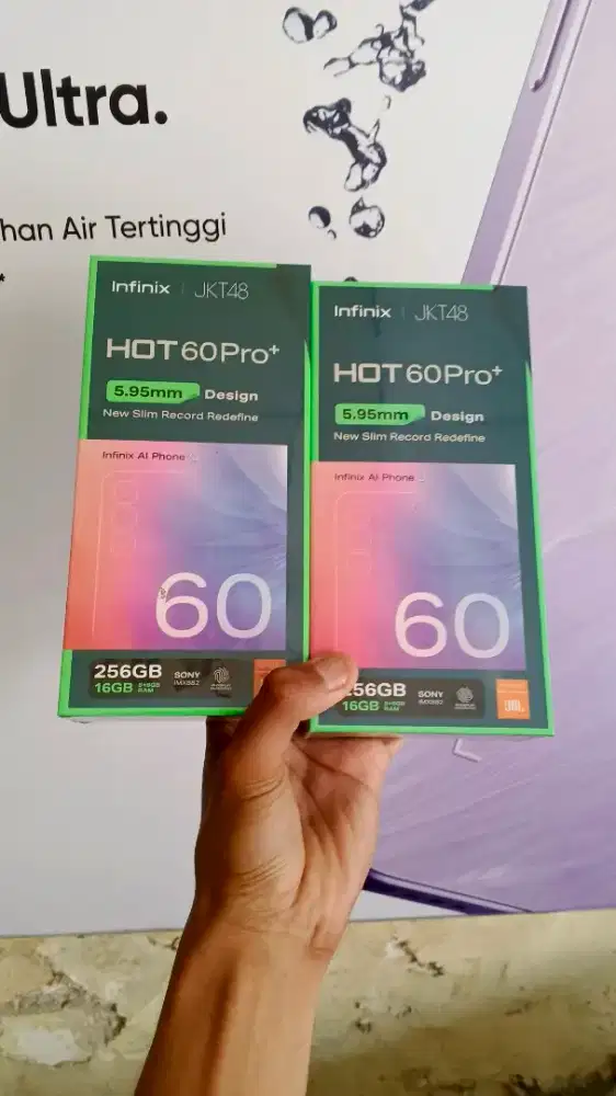 Infinix Hot 60 Pro+ 8/256 [Baru, Garansi Resmi 1 Tahun]