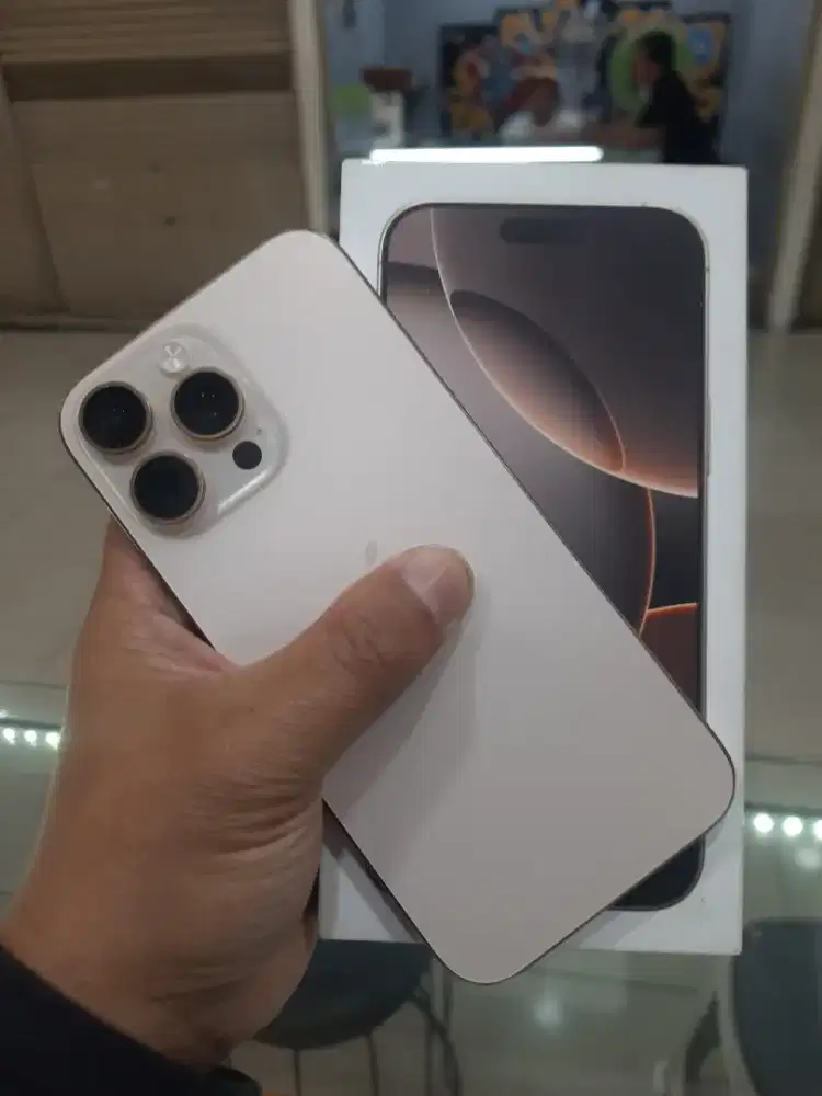 Iphone 16 promax 256gb bh100% resmi ibox like new