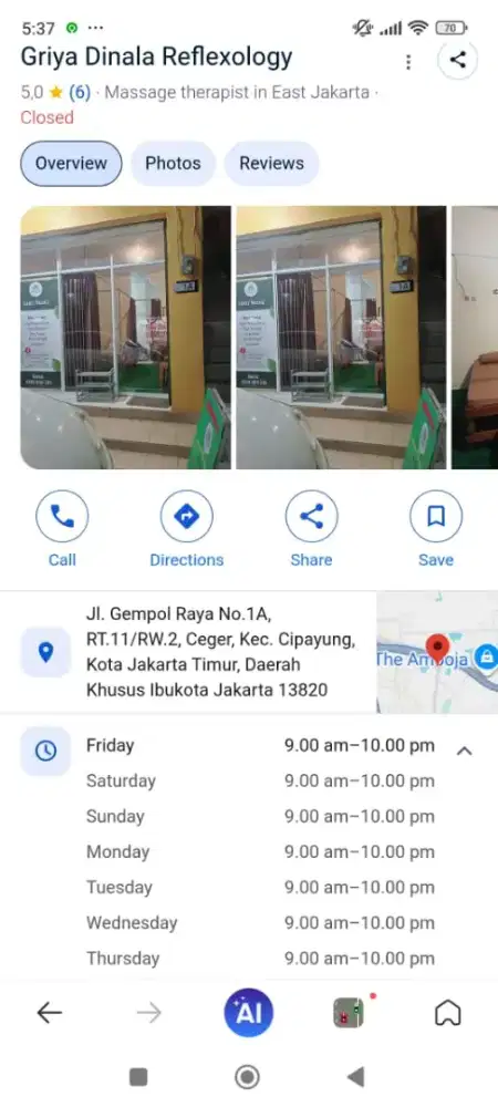 Dibutuhkan cepat terapis pijat keluarga (family massage)