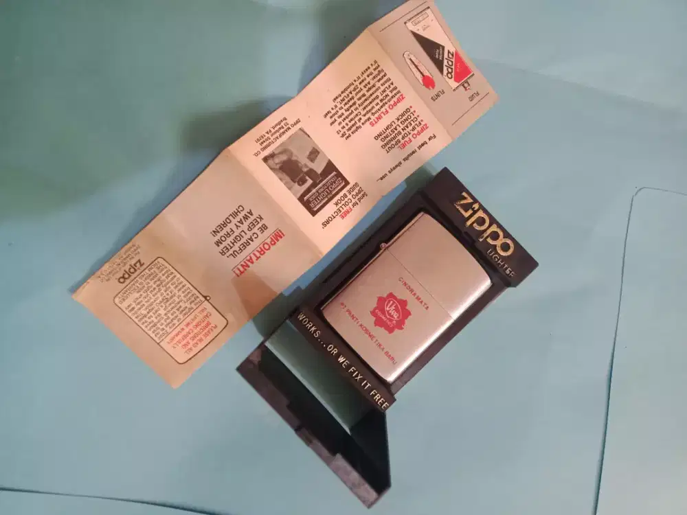 Zippo Bradford PA. Cendramata 16701