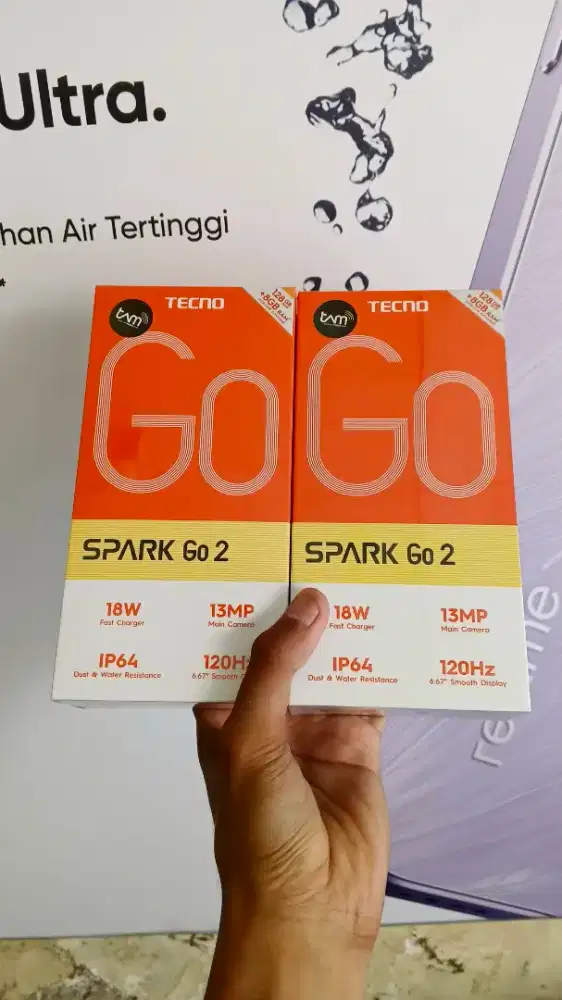 Tecno Spark Go 2 4/128 [Baru, Garansi Resmi 1 Tahun]