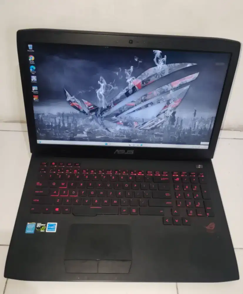 Asus ROG G751JY Core-i7 Ram16gb/Ssd+Hdd/Led17.3/NvidiaGtx Gaming一