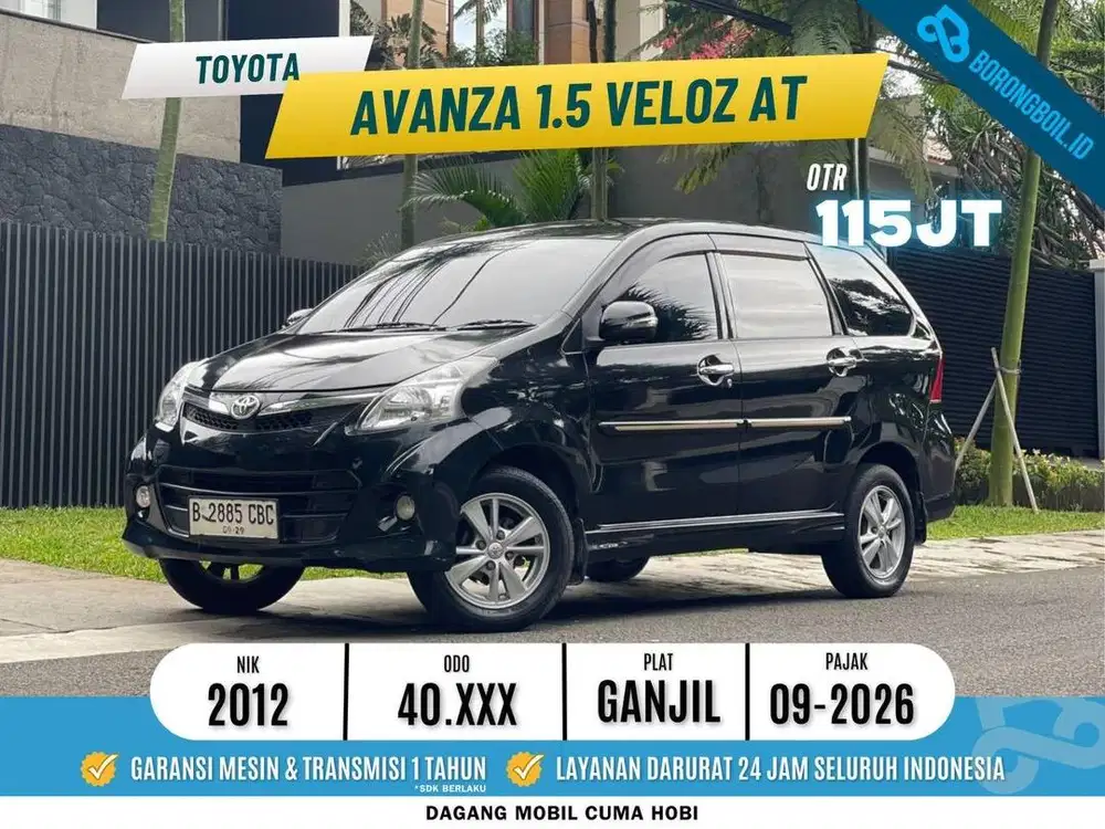 TERMURAH!!VELOZ 1.5 AT 20112 SIAP PAKAI