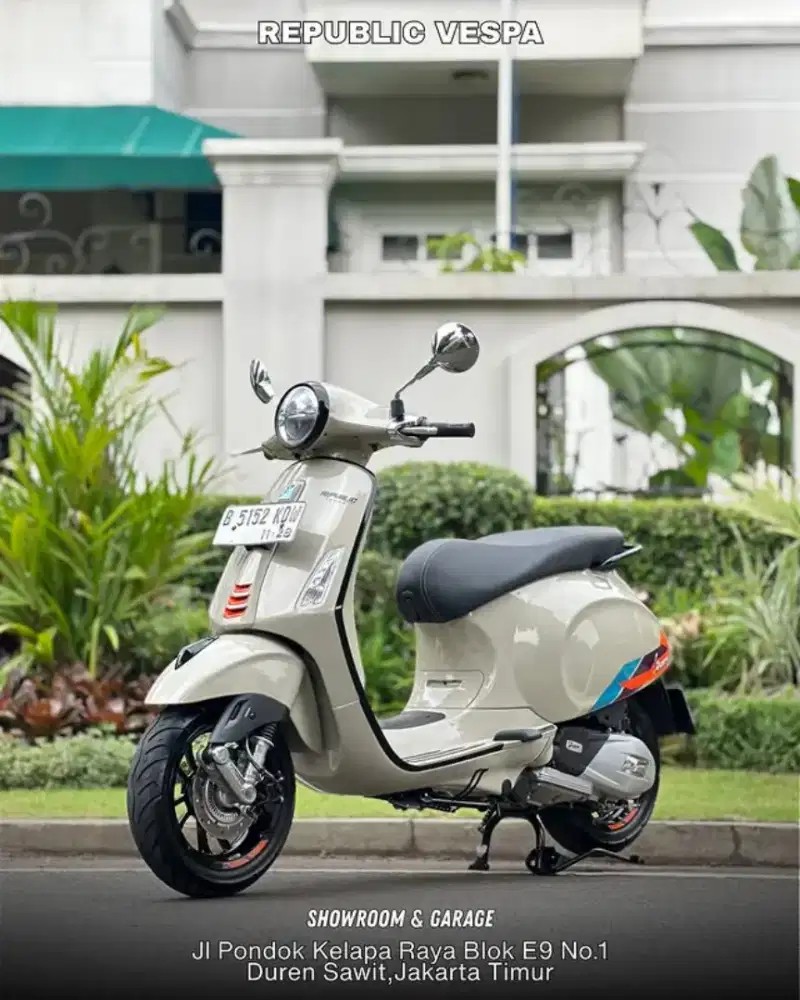TERMURAH VESPA PRIMAVERA S150 IGET ABS LED TH 2023 WARNA BEIGE SABBIA